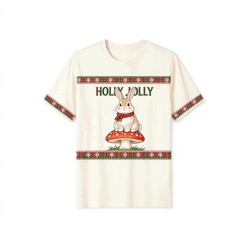 Holly Jolly Bunny Tee