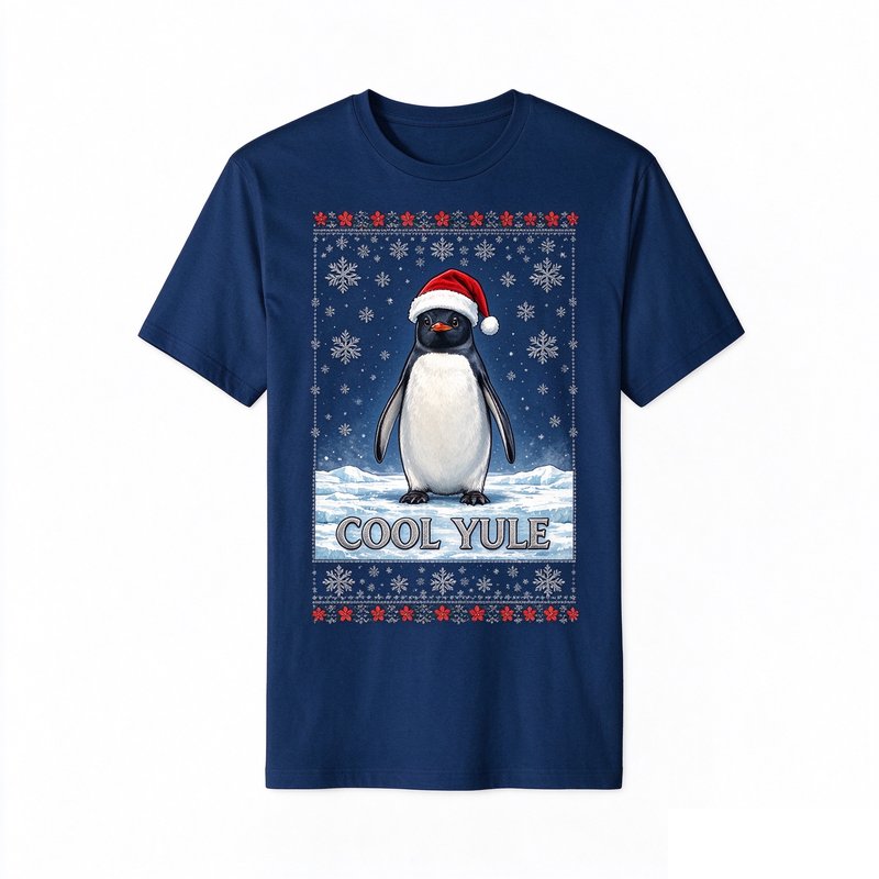 Cool Yule Penguin Tee